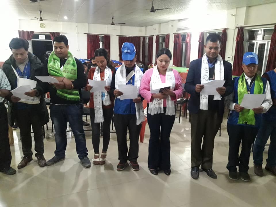 नेपाल आदिवासी जनजाति पत्रकार महासंघ प्रदेश ३ को अध्यक्षमा पेमा