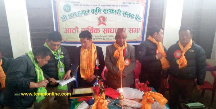 chhar 2 तेमालका छारह्युल कृषि सहकारीको साधारणसभा सम्पन्न