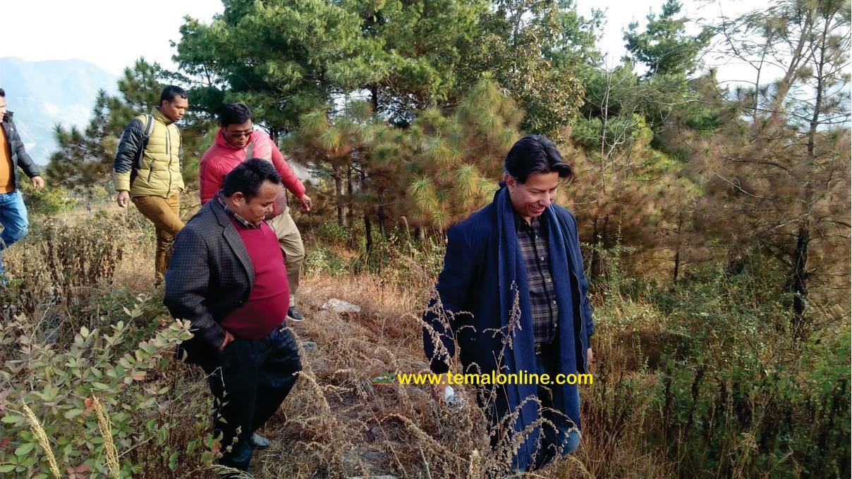तेमालको सिङन्हान गाङमा बन्नेभयो तामाङ संग्रहालय, सांसद बमध्वजको नेतृत्वमा स्थान छनौंट