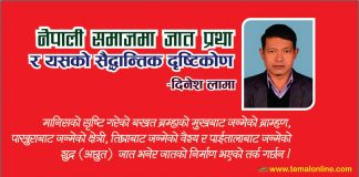 नेपाली समाजमा जात प्रथा र यसको सैद्धान्तिक दृष्टिकोण