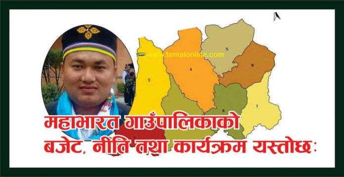 महाभातर गाउँपालिकाका उपाध्यक्ष चेतकुमारी माझीले प्रस्तुत गरेका आर्थिक वर्ष २०७५।९७६ को बजेटको पूर्ण विवरण यस्ताो छः