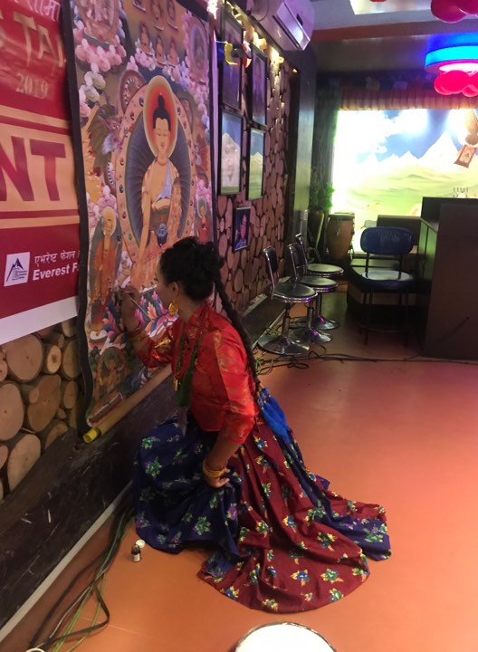 मिस तामाङका प्रतियोगिहरुको 'ट्यालेन्ट शो' सम्पन्न 