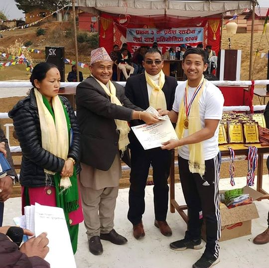 तेमालमा प्रदेश स्तरिय मुवा थाई प्रतियोगिता सम्पन्न