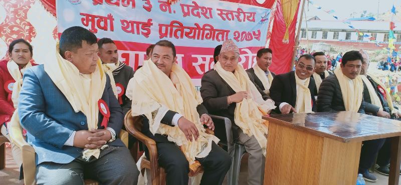 तेमालमा प्रदेश स्तरिय मुवा थाई प्रतियोगिता सम्पन्न