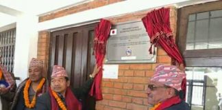 कालिदेवी मावी प्युटारको नवनिर्मित भवन विद्यालयलाई हस्तान्तरण