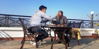 आकाश र आँचल सुटुक्क धुलिखेलमा