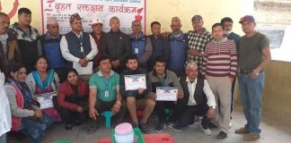 टिकाभैरवमा रक्तदान कार्यक्रम सम्पन्न