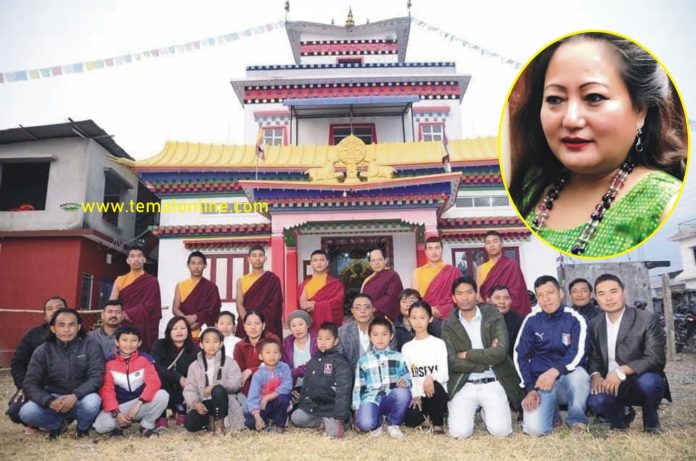 गायिका देशु लामाले अनाथ बालबालिकाको लागी गुम्बामा अक्षयकोष निर्माण गर्दै