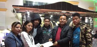 तामाङ समाज कतारद्वारा काभ्रेकी डोल्मालाई आर्थिक सहयोग