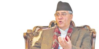 बालुवाटार जग्गामा मुछिए कांग्रेस सभापति देउवा