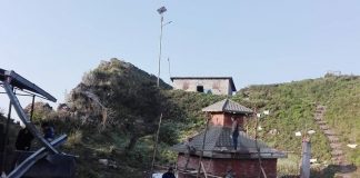 बेथानचोकमा रहेको नारायणस्थान मन्दिर झिलिमिली