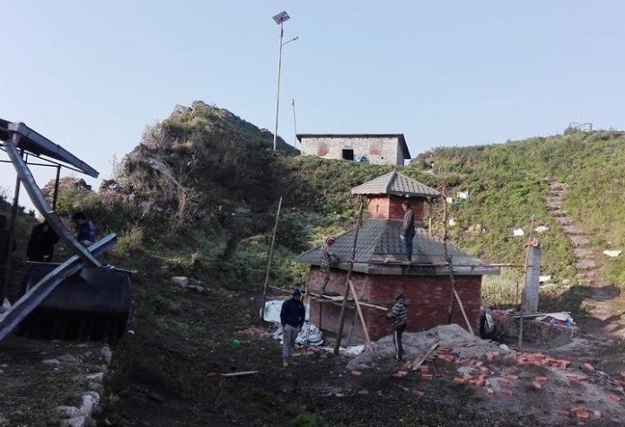 बेथानचोकमा रहेको नारायणस्थान मन्दिर झिलिमिली
