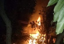 काभ्रेको एक घरमा भिषण आगलागी, लाखौंको क्षति