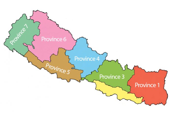 Map of nepal