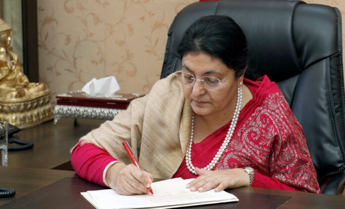 Bidhya-Bhandari-president