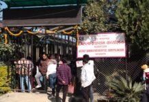 अविरल वर्षाको कारण काभ्रे प्रशासनद्वारा सतर्कता अपनाउन आग्रह