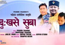 नव गायक प्रविन तामाङको पहिलो सांगीतिक प्रस्तुति “दु:खसे सुबा” सार्वजनिक