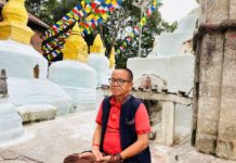 गुम्बामा हातहतियार हुन्छ भन्नु मुर्खताको पराकाष्ठा : अध्यक्ष लामा