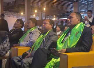 तामाङ संस्कृति र संगीतको नयाँ कोशेली ‘पेङदोर्जेको डम्फू’ सार्वजनिक, कुलमान घिसिङले गरे शुभारम्भ